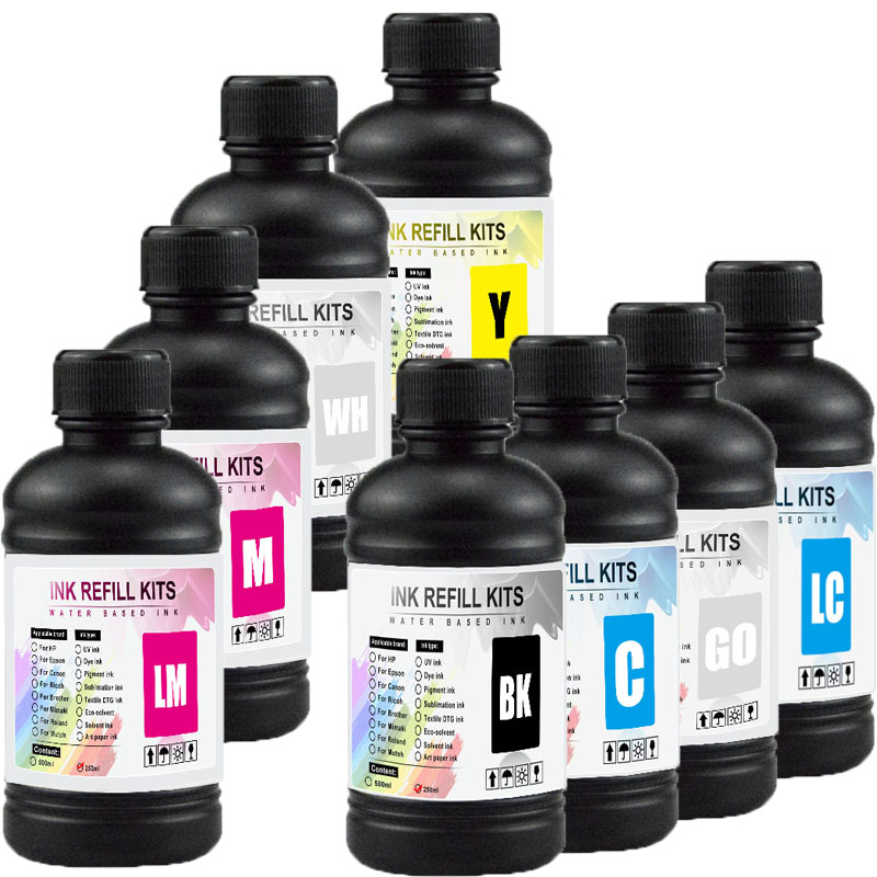 Fountain Pen Bottled Ink - 250ml/Bottle LED UV Ink For DX4
