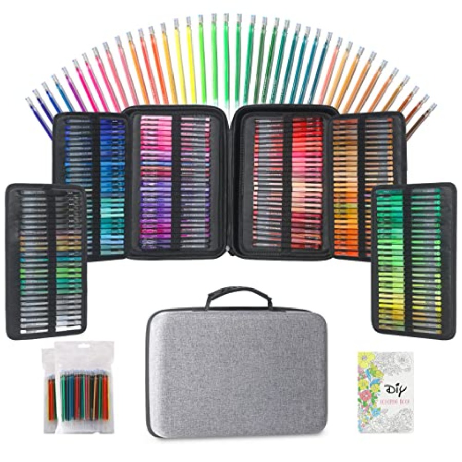 Gel Refill Pack - 312 Pack Gel Pens for Adult