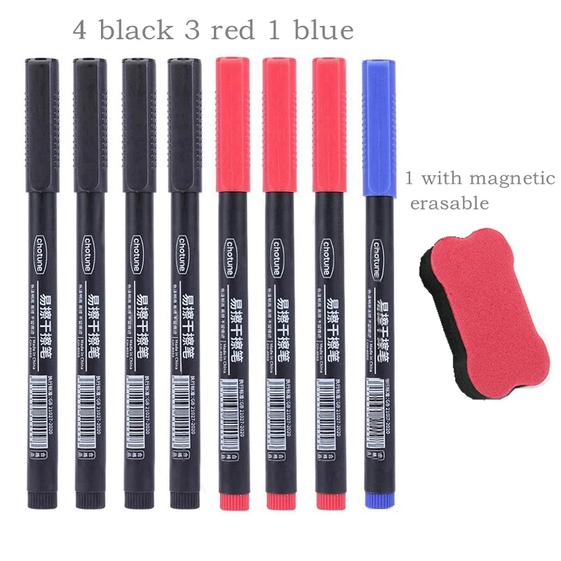 Correction Pen Fine - 8pcs Erasable Whiteboard Pen 0.5mm Fine