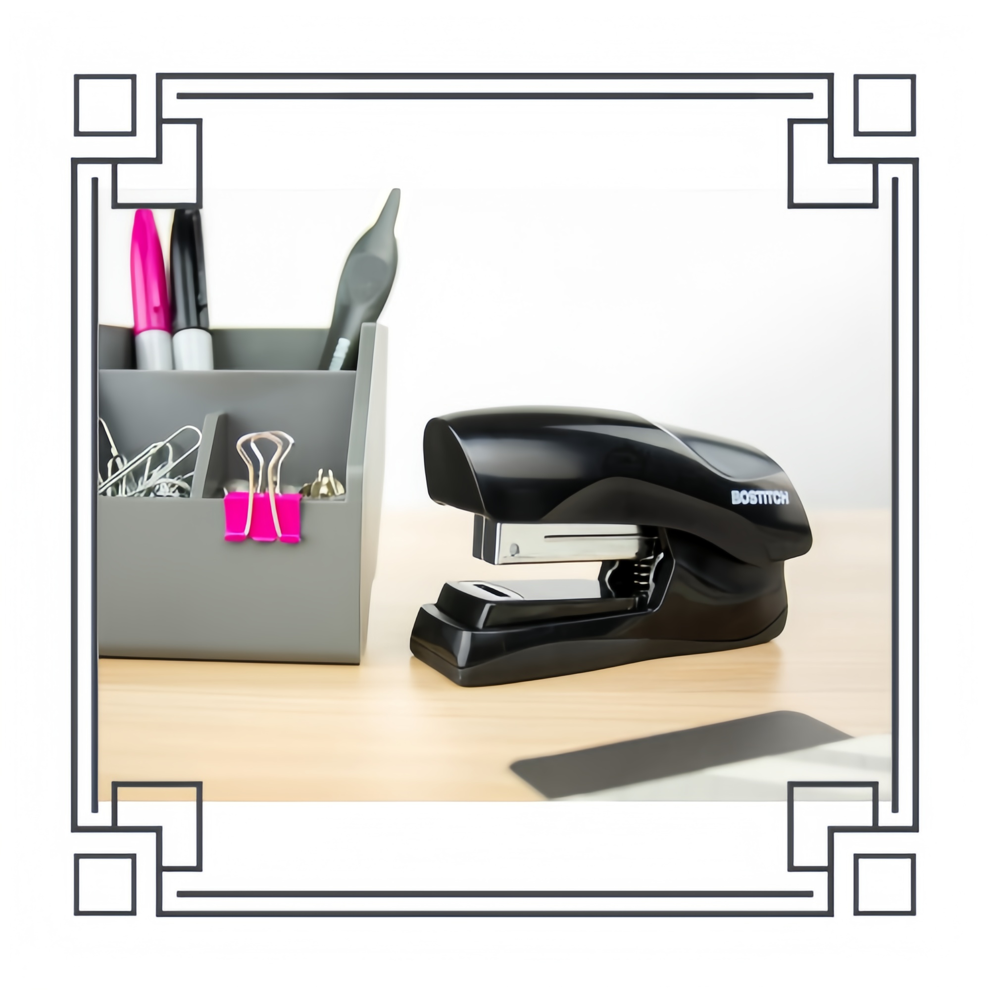 Stapler Half Strip - Office Heavy Duty Stapler, 40 Sheet
