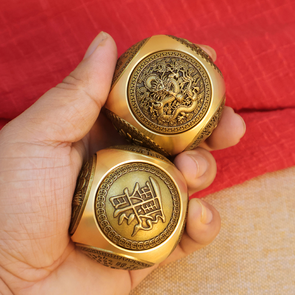 Letter Opener Brass - EDC Brass Dragon Dice Fidget Spinner