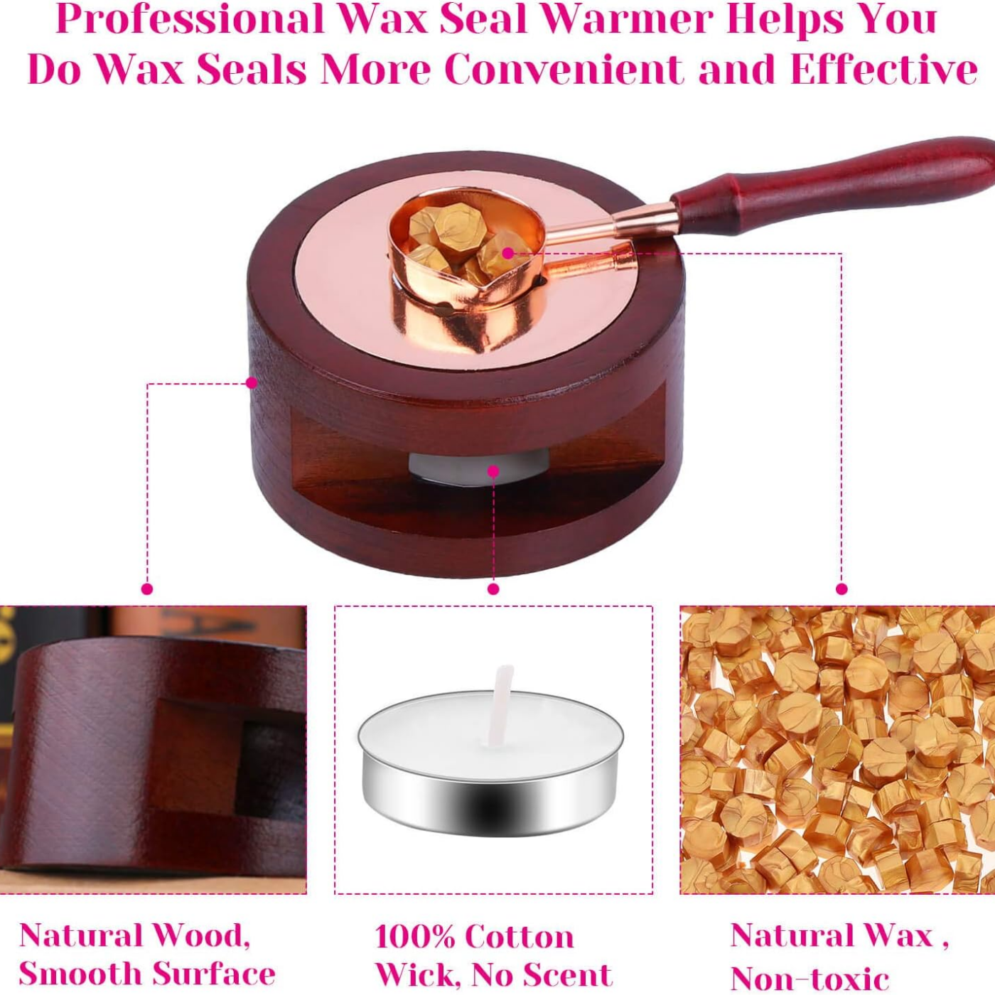 Wax Seal Set Includes 200 Gold - Wax Seal Stamp Set avaliação e preço