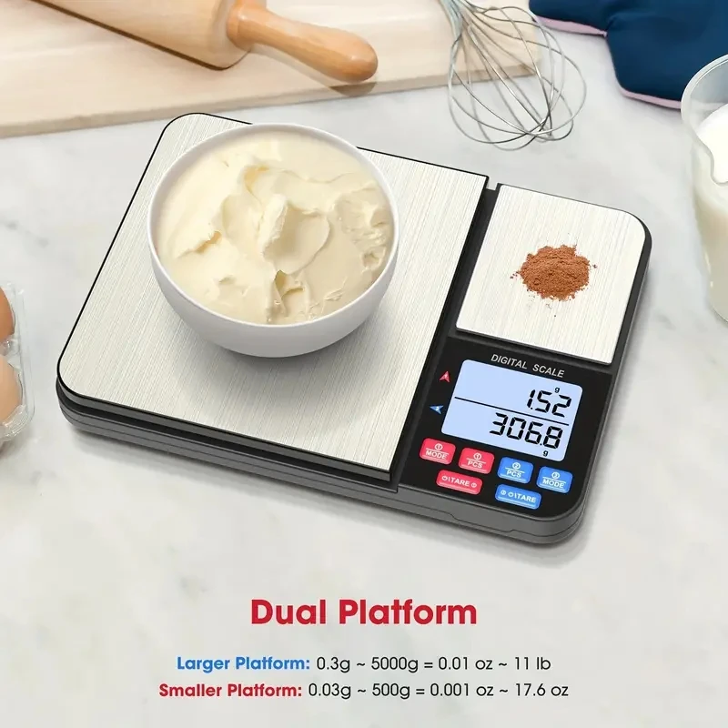 1pc Digital Kitchen Scale for  - Tape Dispenser Weighted avaliação e preço