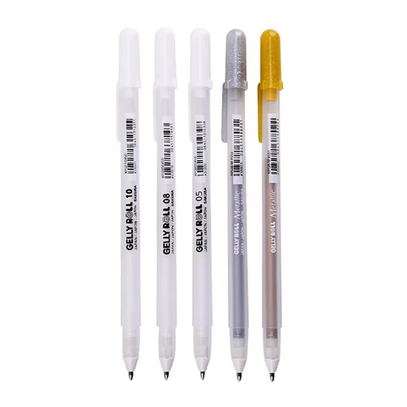 3PCS SAKURA Gelly Roll Gel Pen - Correction Pen Fine avaliação e preço