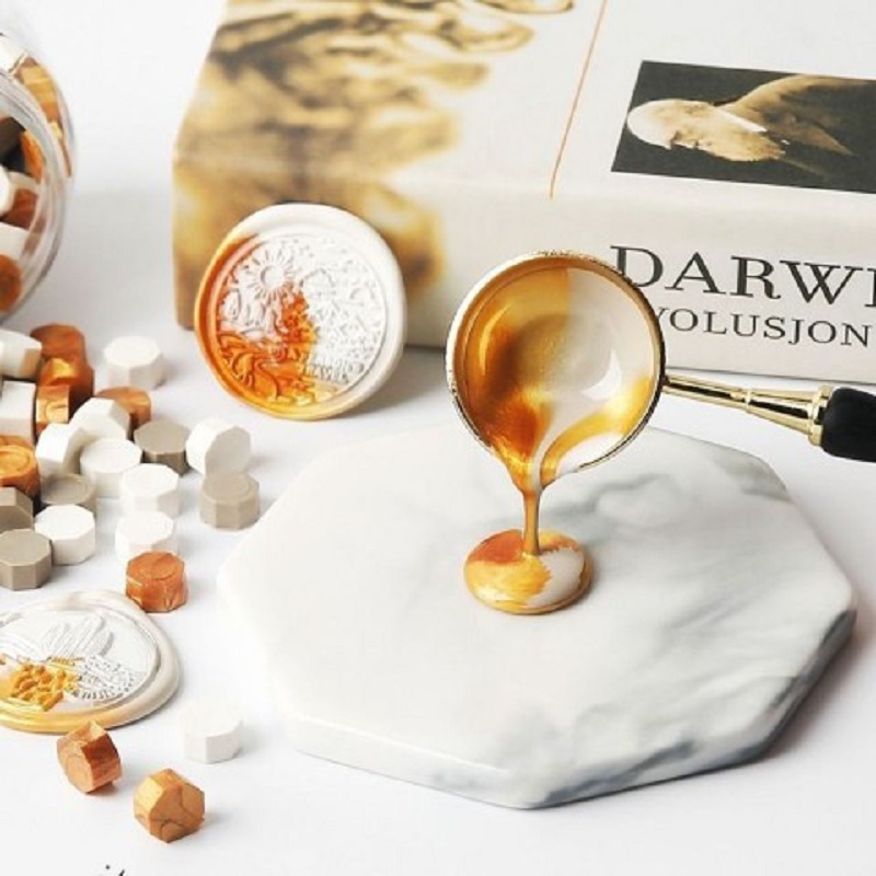 200PCS Wax Beads Wax Lacquer f - Wax Seal Stamp Set avaliação e preço
