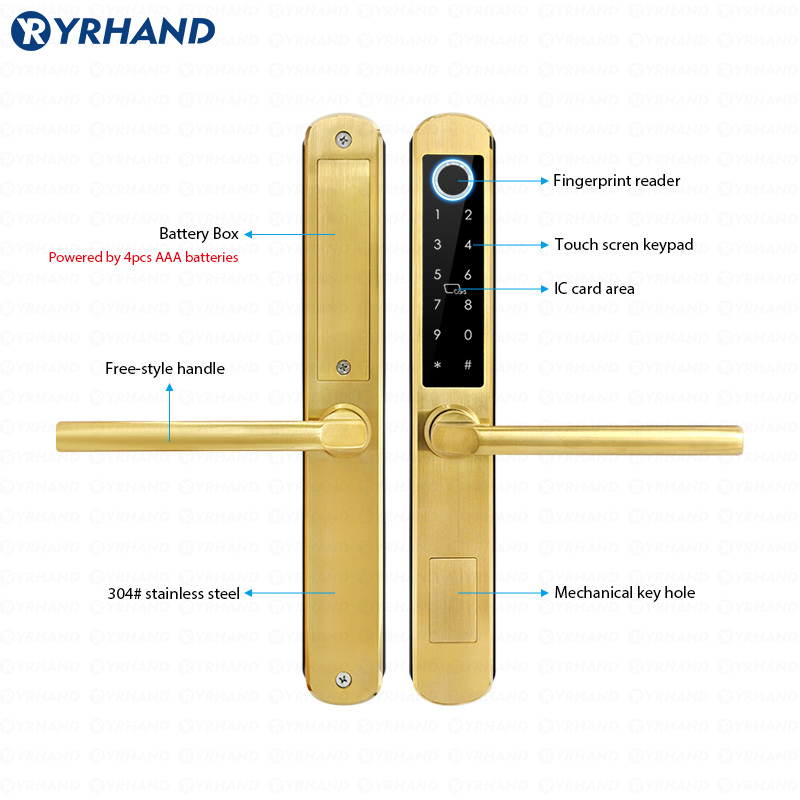 IP66 Gold Stainless steel Slid - Letter Opener Brass avaliação e preço