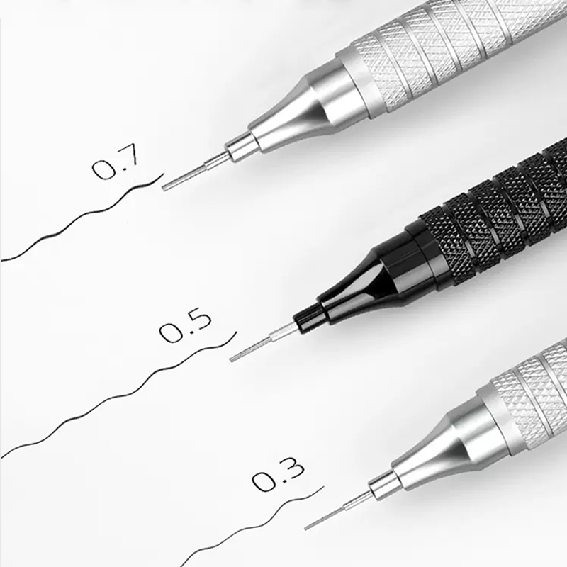 0.3 0.5 0.7 0.9 2.0mm Drawing  - Mechanical Pencil 0.3 avaliação e preço