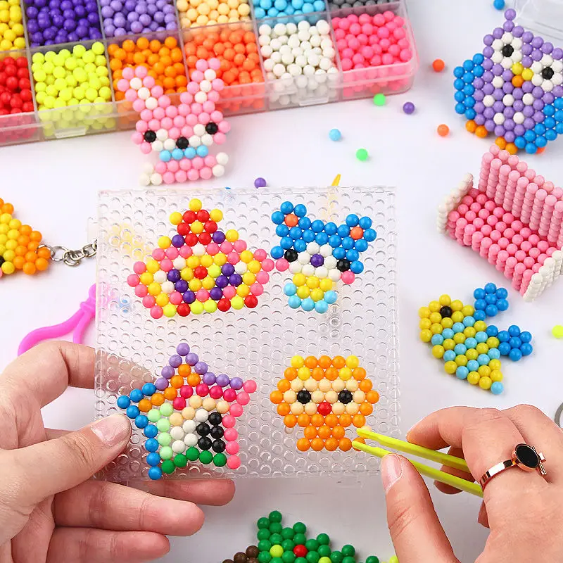Magical Water Sticky Beads Toy - Paper Weight Crystal avaliação e preço