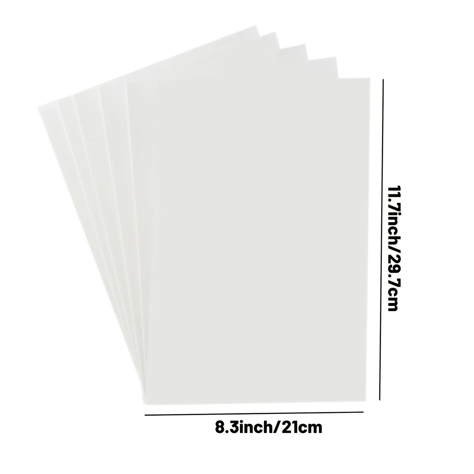 5 Sheets A4 Size Water Slide D - Ink Blotter Paper avaliação e preço