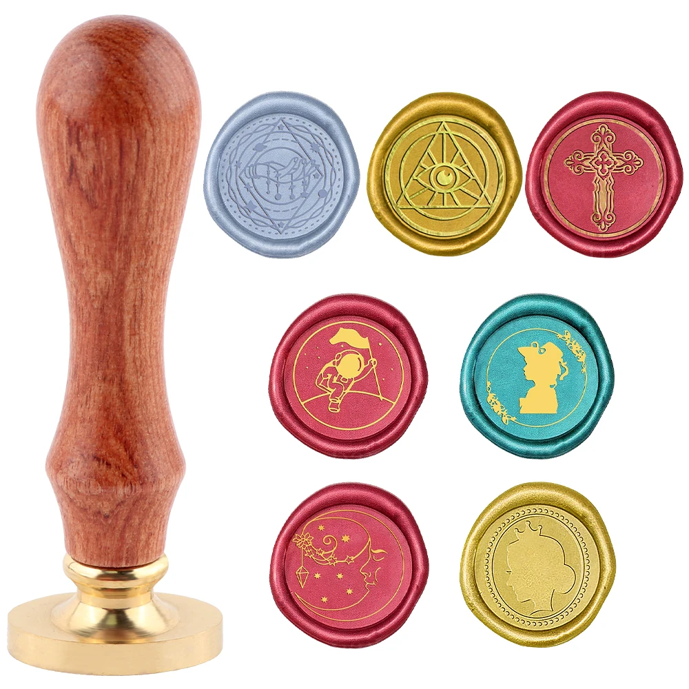Wax Seal Stamp Set 1 Removable - Wax Seal Stamp Set avaliação e preço