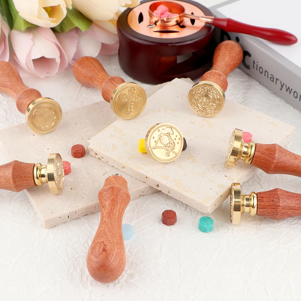 Wax Seal Stamp Set 1 Removable - Wax Seal Stamp Set avaliação e preço