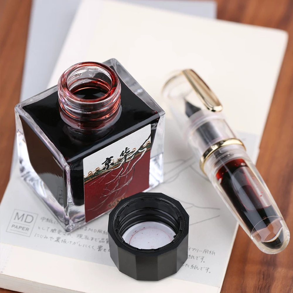 MAJOHN 50ml Fountain Pen Ink V - Fountain Pen Bottled Ink avaliação e preço
