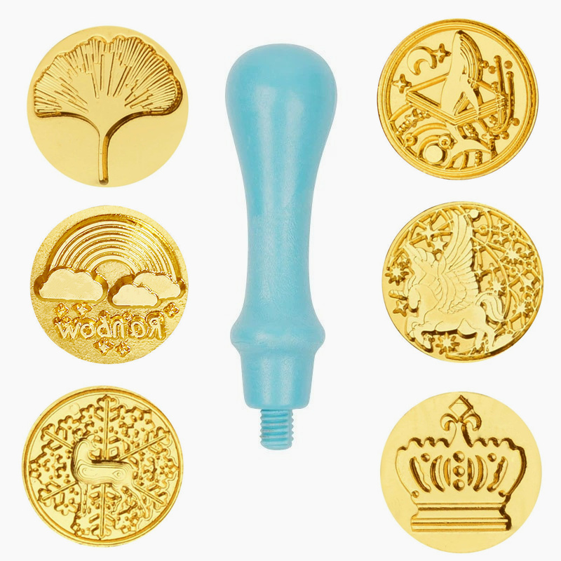 Retro Wax Seal Stamp Set with  - Wax Seal Stamp Set avaliação e preço