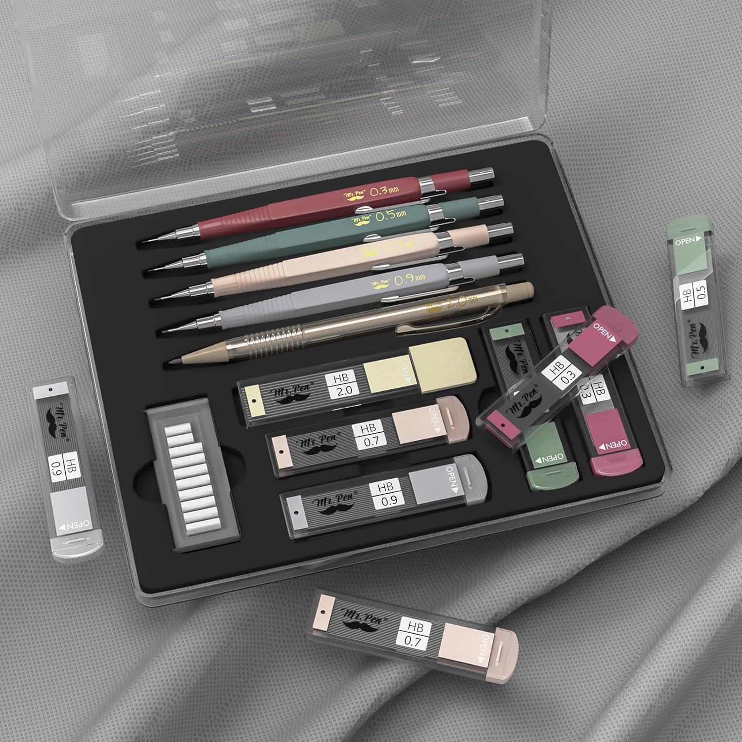 Vintage Mechanical Pencil Set, - Mechanical Pencil 0.3 avaliação e preço