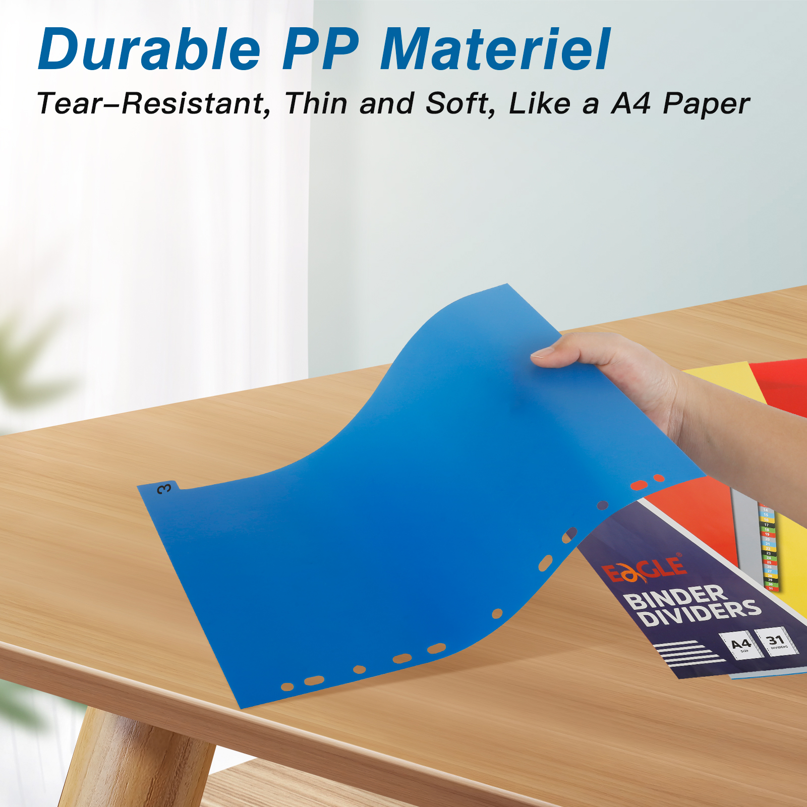EAGLE A4 Binder Index Divider  - Tab Divider A4 avaliação e preço