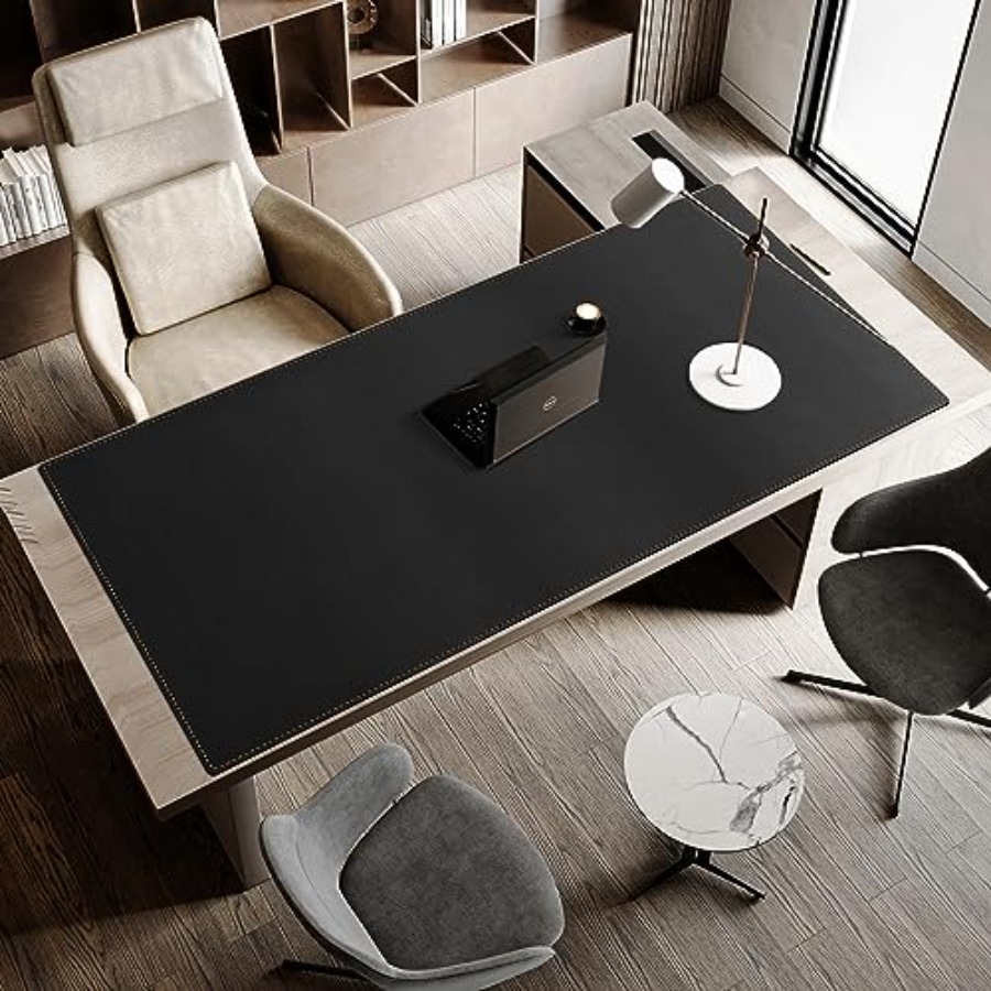 63x31.5 Leather Desk Mat XXL L - Leather Desk Pad avaliação e preço