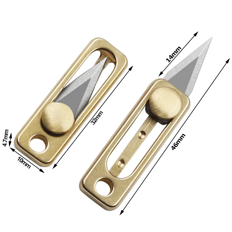 Mini Brass Stainless Steel Kni - Letter Opener Brass avaliação e preço