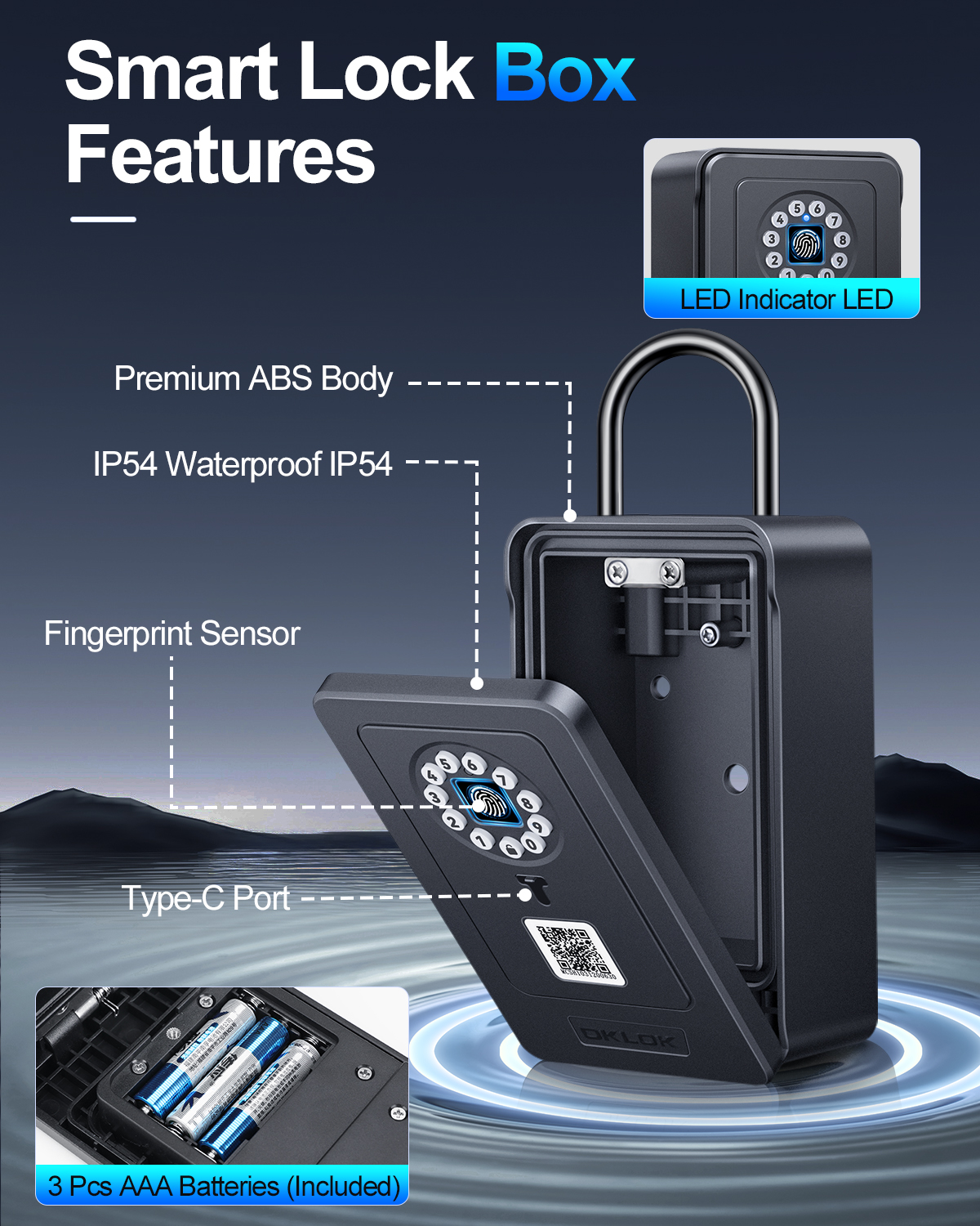 Hollarm Fingerprint Password S - Card Index Box avaliação e preço