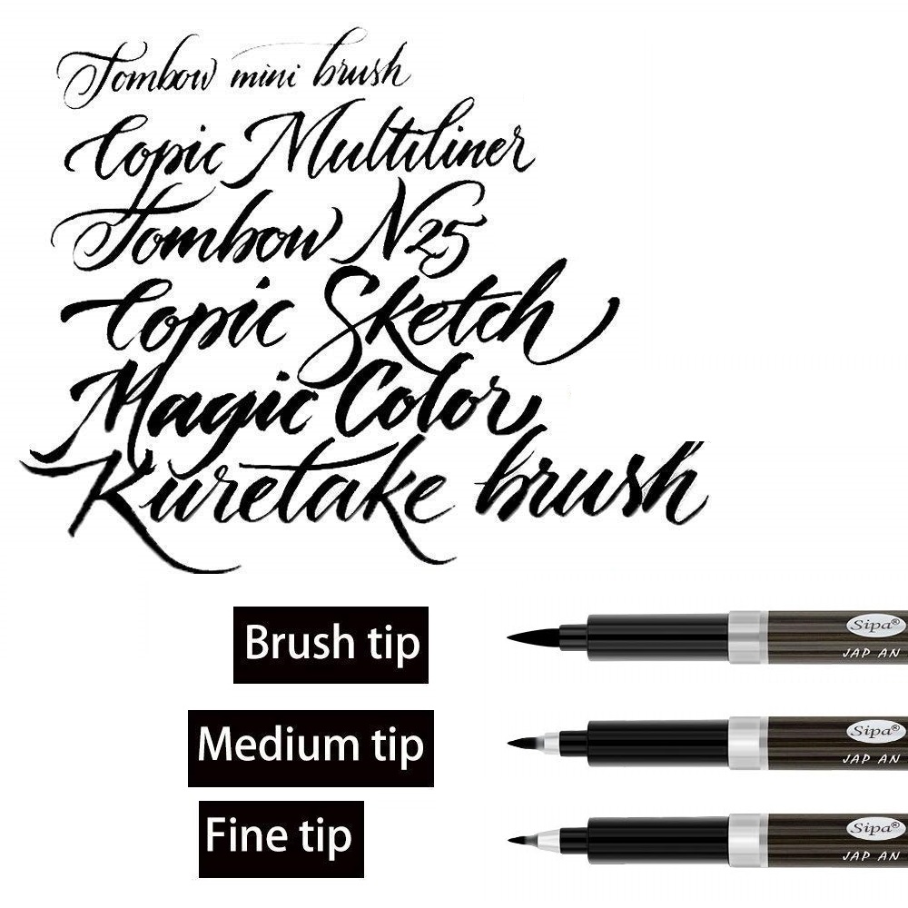 3pcs Calligraphy Pen Set Fine  - Correction Pen Fine avaliação e preço