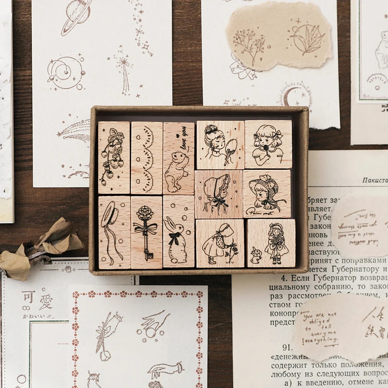 Jenny Chinese Character Number - Rubber Date Stamp avaliação e preço