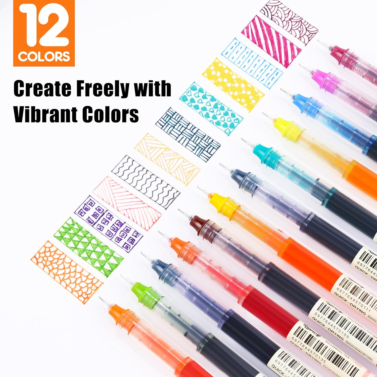 Liquid Ink Rollerball Gel Pens - Correction Pen Fine avaliação e preço