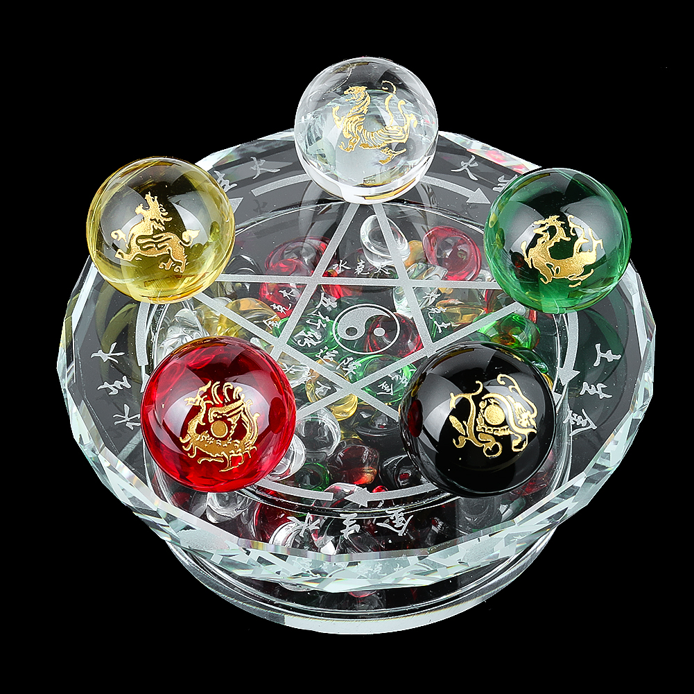 Five Elements Five Gods of Wea - Book Weight Glass avaliação e preço