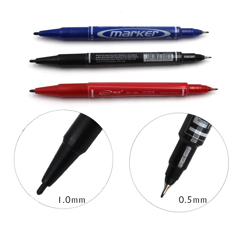 10pcs Dual side color marker p - Correction Pen Fine avaliação e preço