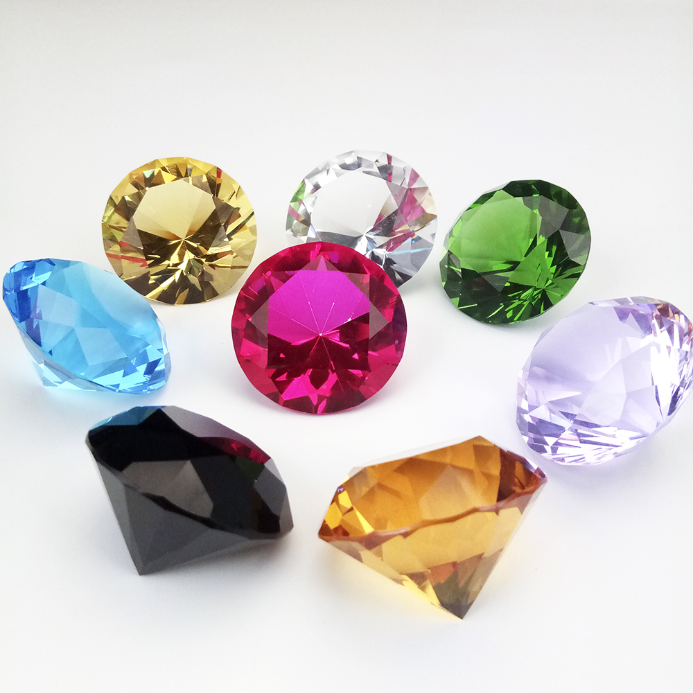 hbl Mixed Color 1pc/10ps 40mm/ - Book Weight Glass avaliação e preço