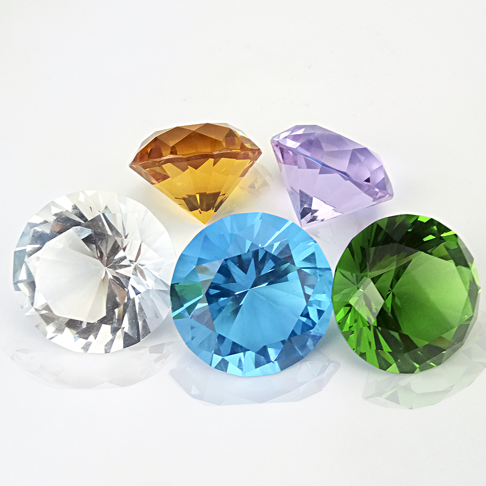 hbl Mixed Color 1pc/10ps 40mm/ - Book Weight Glass avaliação e preço