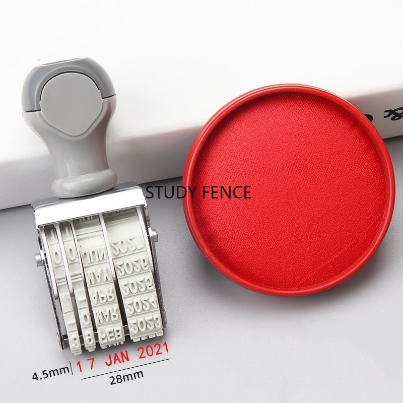 Portable English Date Stamp fo - Rubber Date Stamp avaliação e preço