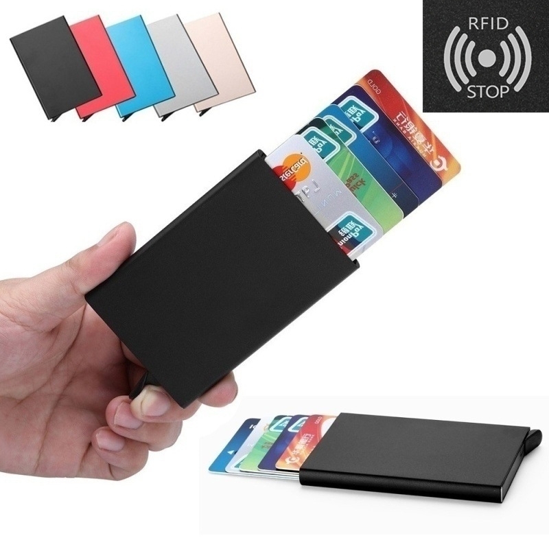 Slim Pop Up Wallet Minimalist  - Index Card Holder avaliação e preço