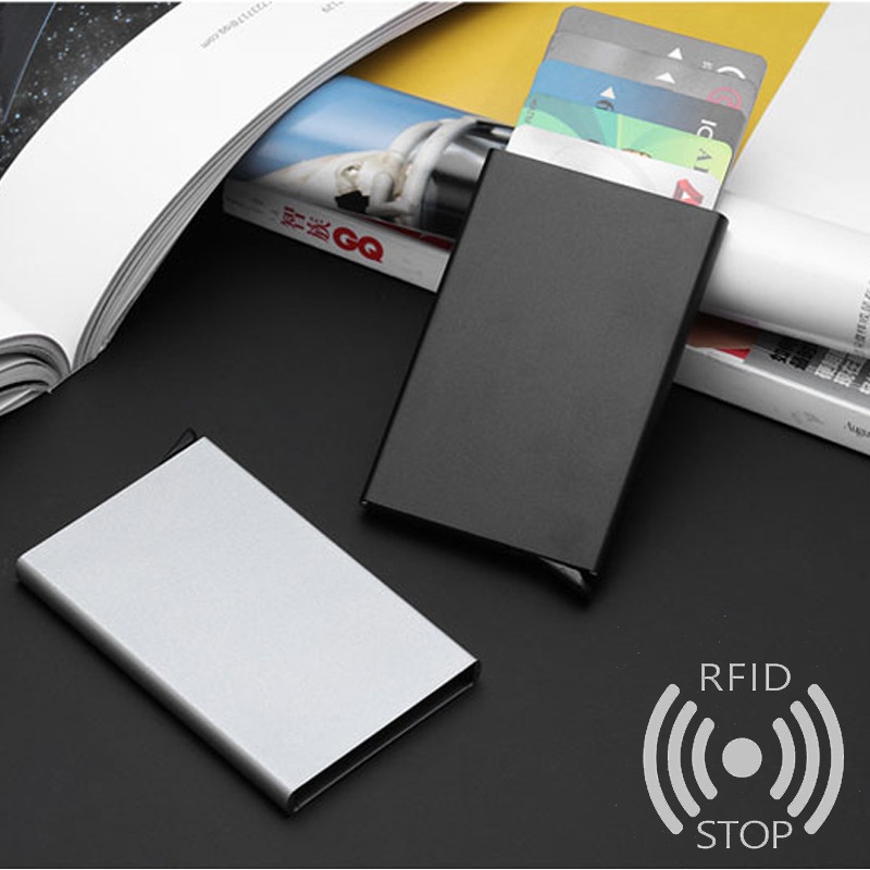 Slim Pop Up Wallet Minimalist  - Index Card Holder avaliação e preço