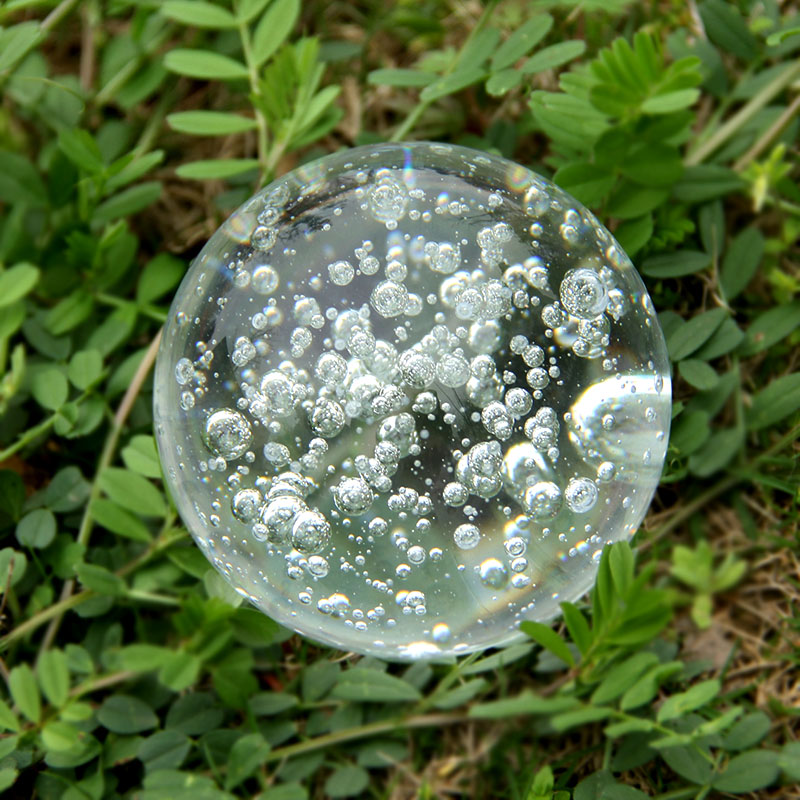 40/60/80MM Clear Bubble Crysta - Paper Weight Crystal avaliação e preço