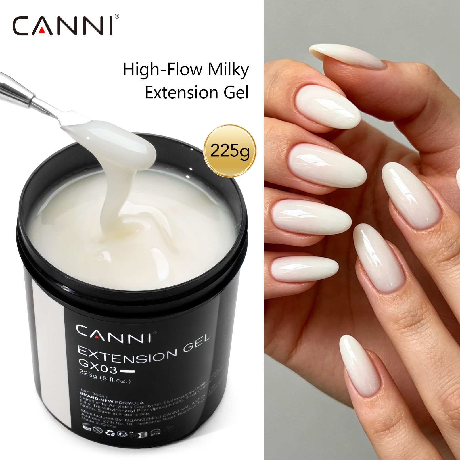 CANNI 225g Refillment Camoufla - Gel Refill Pack avaliação e preço