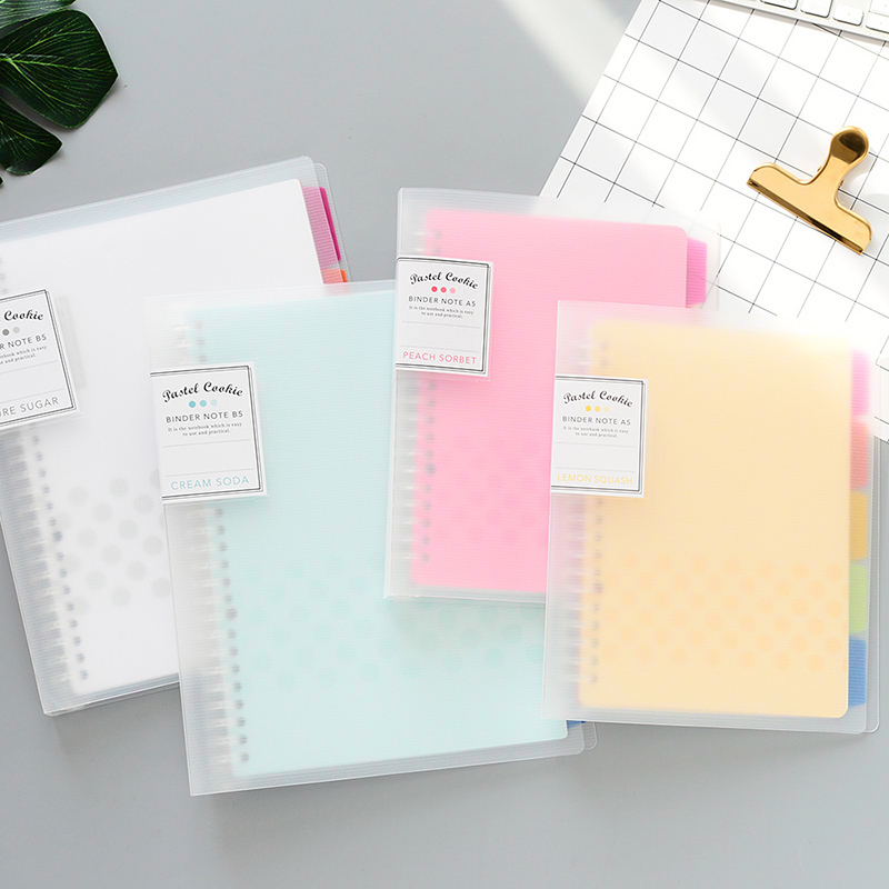 1Pc KOKUYO Loose Leaf Notebook - Binder A4 Lever avaliação e preço