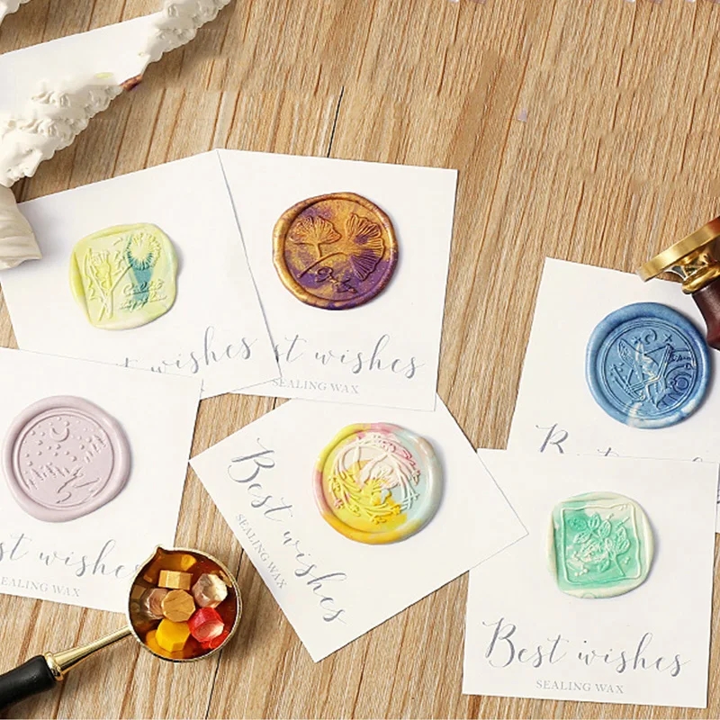 100 pcs Vintage Wax Seal For S - Wax Seal Stamp Set avaliação e preço