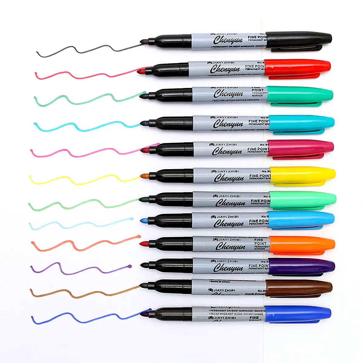12PCS Permanent Fine Point Pen - Correction Pen Fine avaliação e preço