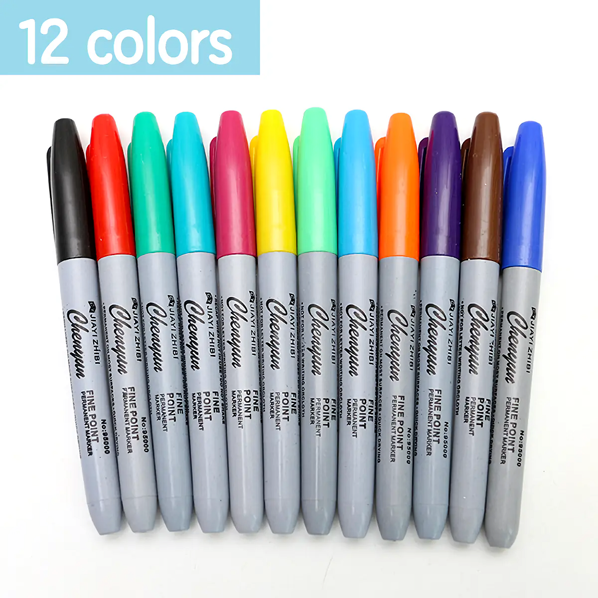 12PCS Permanent Fine Point Pen - Correction Pen Fine avaliação e preço