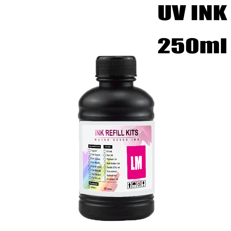 250ml/Bottle LED UV Ink For DX - Fountain Pen Bottled Ink avaliação e preço