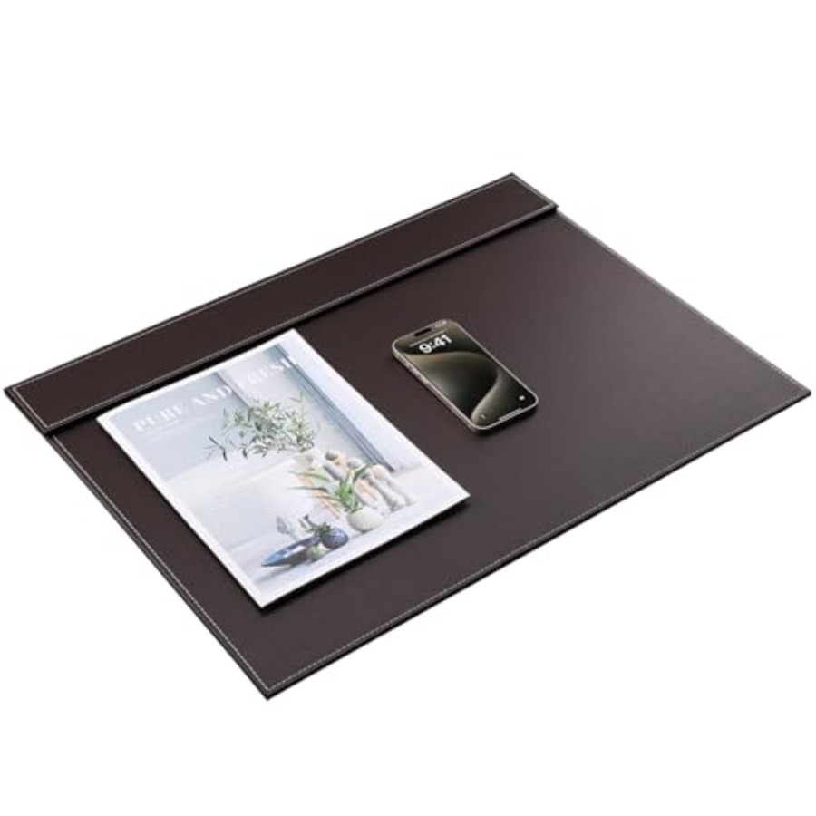 Ultra-Smooth PU Leather Desk P - Leather Desk Pad avaliação e preço