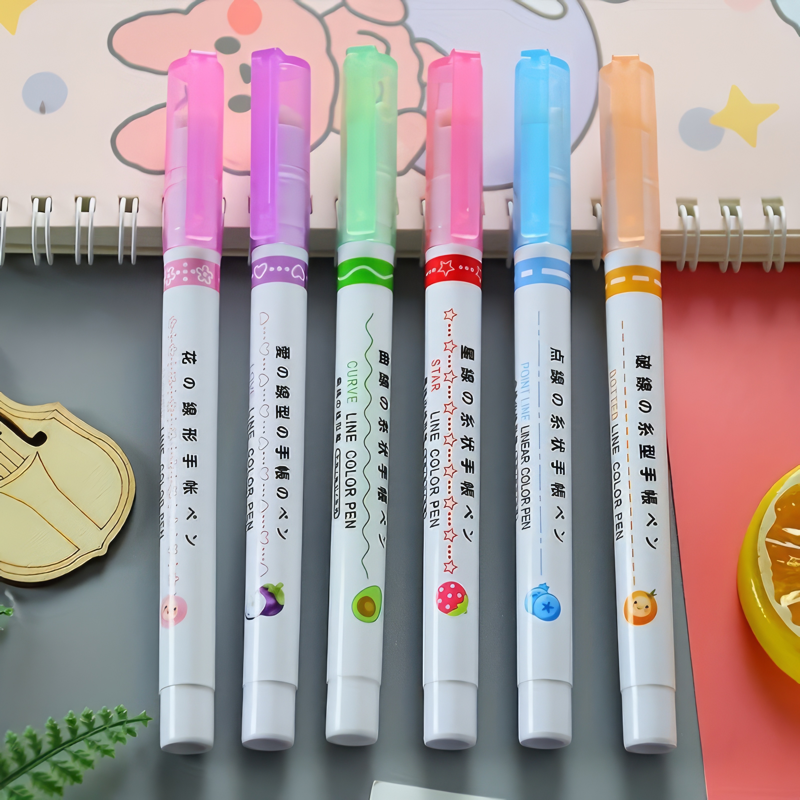 Professional 6-Colors Art Outl - Correction Pen Fine avaliação e preço