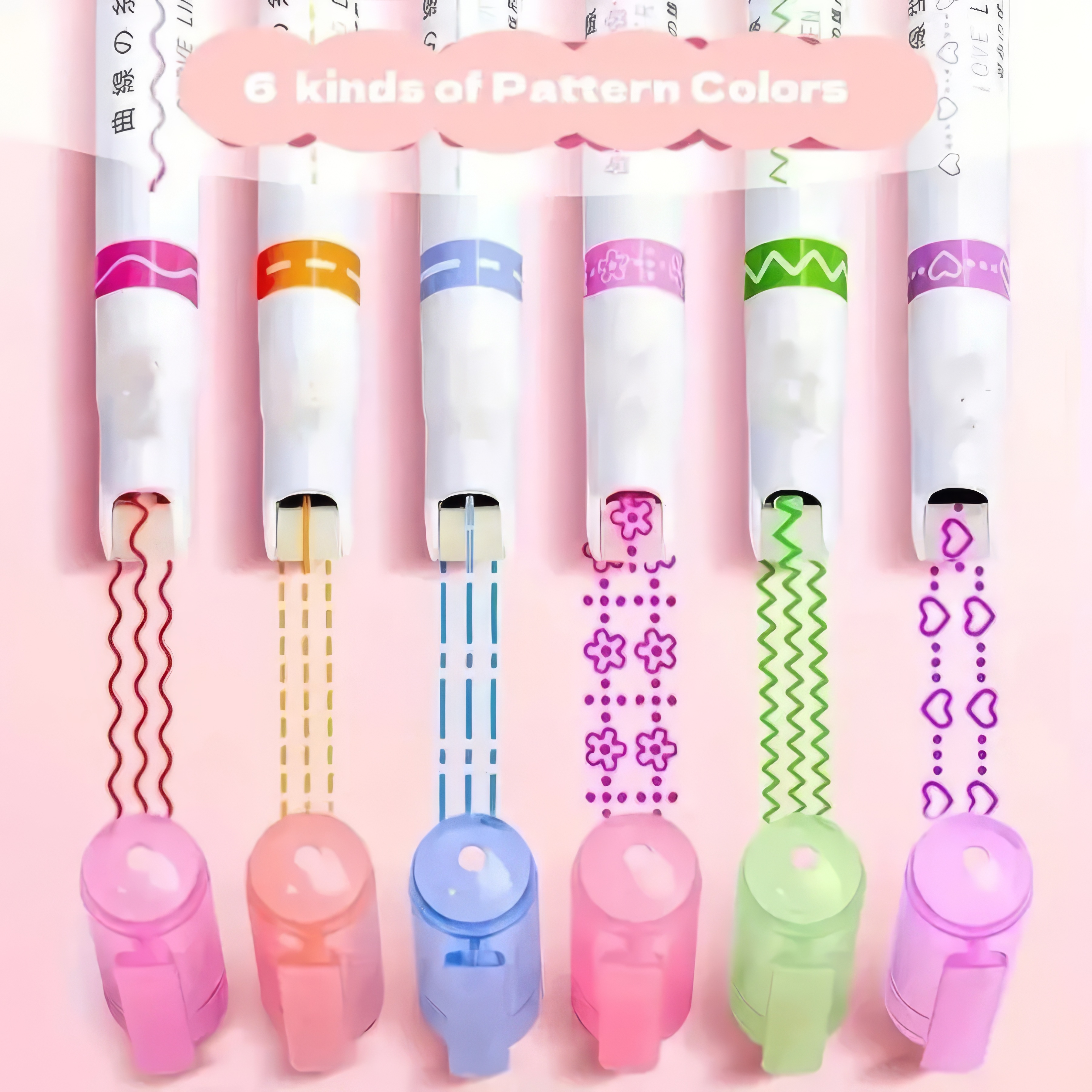 Professional 6-Colors Art Outl - Correction Pen Fine avaliação e preço