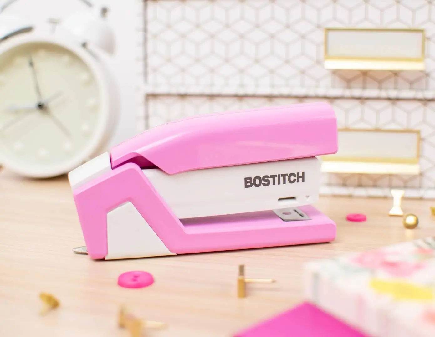 Spring-Powered Stapler, 3-in-1 - Stapler Half Strip avaliação e preço