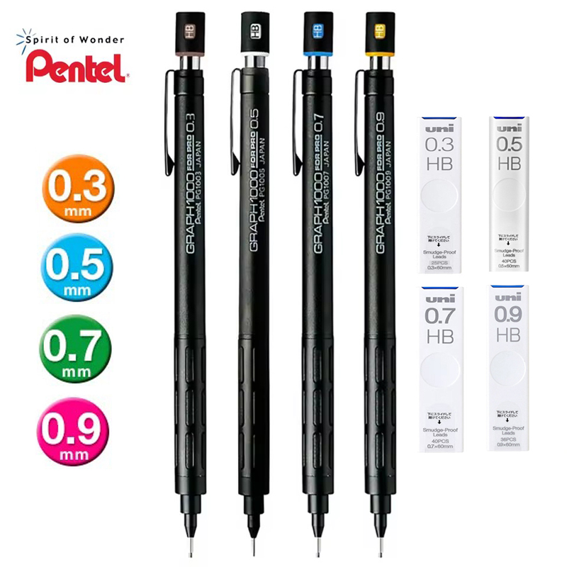 Pentel PG1000 Graph For PRO Bl - Mechanical Pencil 0.3 avaliação e preço