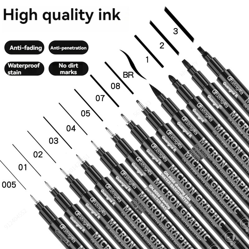 15pcs/Set Waterproof Calligrap - Correction Pen Fine avaliação e preço