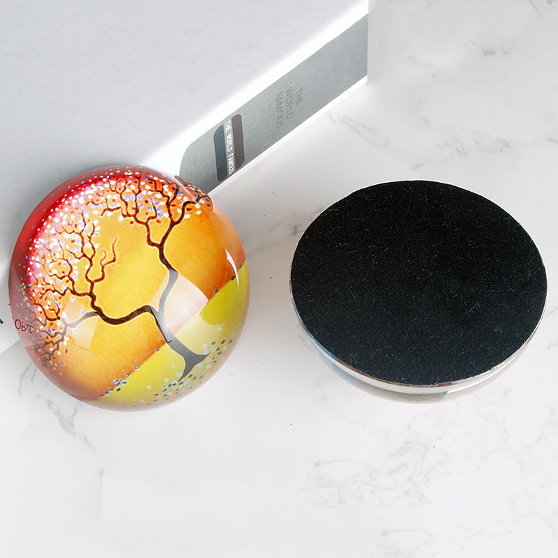 Custom Crystal Hemisphere Glas - Paper Weight Crystal avaliação e preço