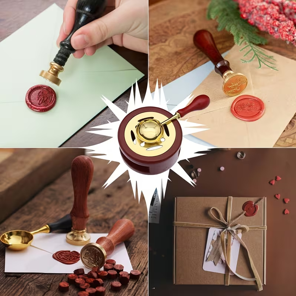 Personalized Wax Seal Stamp Ki - Wax Seal Stamp Set avaliação e preço