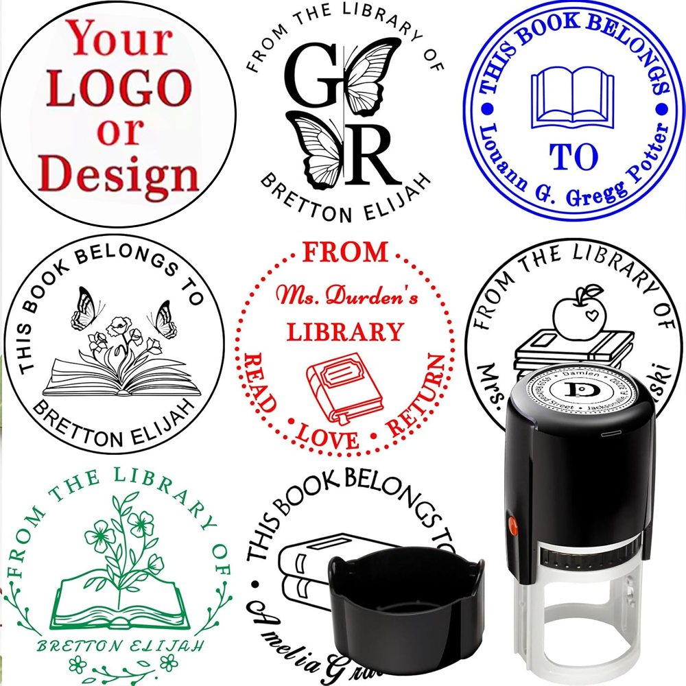 Custom Stamp Personalized Self - Rubber Date Stamp avaliação e preço