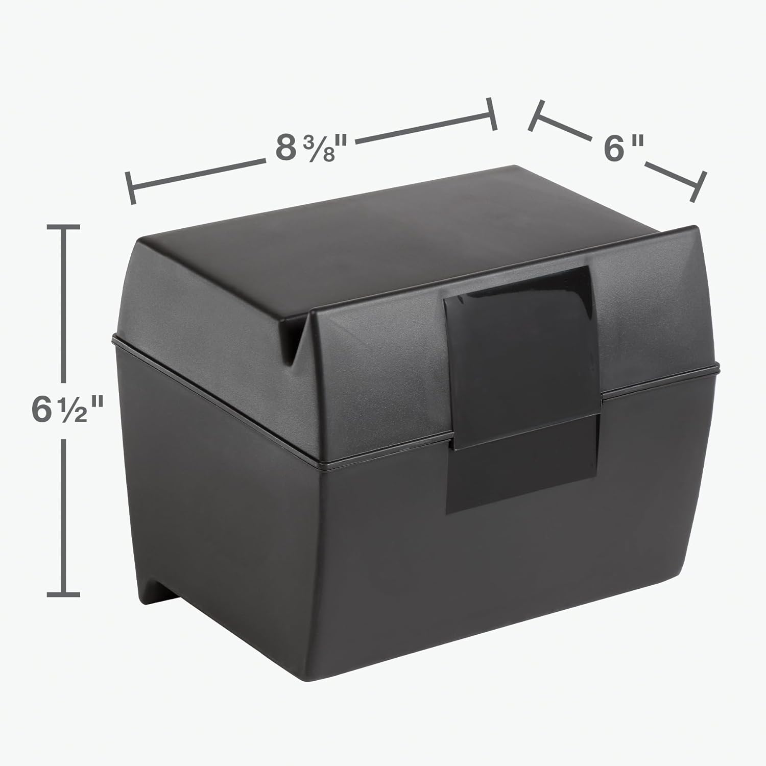 5x8 Index Card Box, 500 Capaci - Card Index Box avaliação e preço