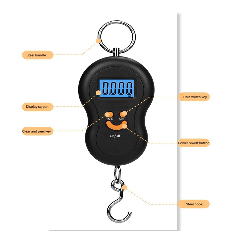 Electronic 50Kg 10g Hanging Sc - Tape Dispenser Weighted avaliação e preço